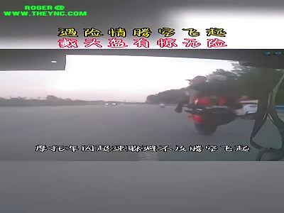 Another  Nice Accident that happened on the China National Highway 107