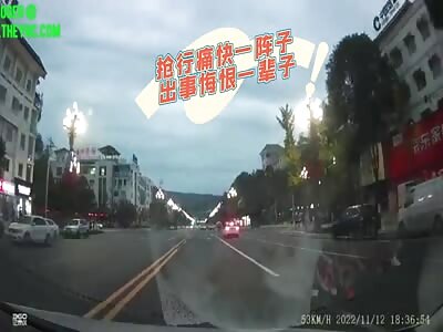 Accident in Guangyuan City