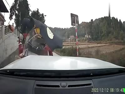 Accident in Suining City