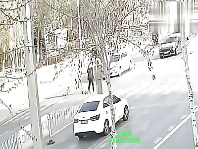 Zebra crossing Accident in Shangqiancheng