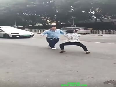 Road rage in Guangzhou