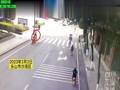 Accident in Leshan City