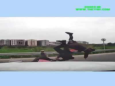 360° accident in Nanchong City