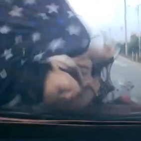 Dashcam Surprise In China