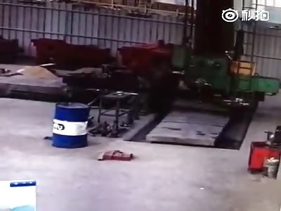 AWESOME work accident!!! (Better Quality) 