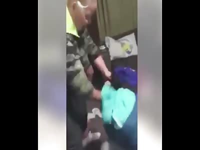 big beast beats on a smaller girl