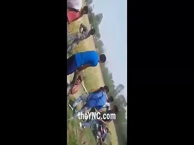 Indian lover beaten up by villagers