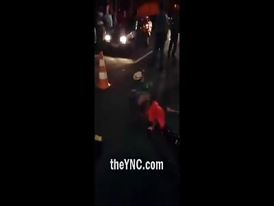 The Bodies Dismembered after the Fatal Accident