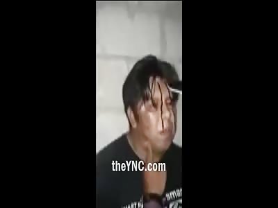 CDG Cut the Forehead of a Member of the Zetas