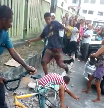 Drunk Man Knocked Out