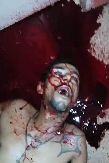 Bloody Crime Scene: Two men Was Killed with Several Shots to the Head