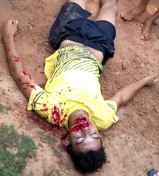 Bloody Crime Scene Happened this Week in Brazil 