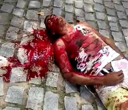 Man Shown Taking his Last Breaths, Executed by Hitman in Brazil... 