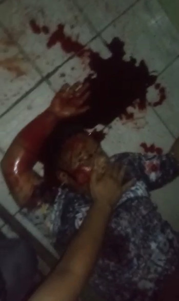 Bloody Crime Scene Happened Today in Brazil