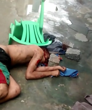 Bloody Crime Scene Happened Today in Brazil