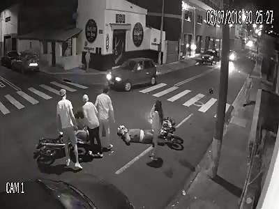 Live Accident Caught on CCTV VIII