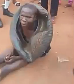 Another black Caught stealing