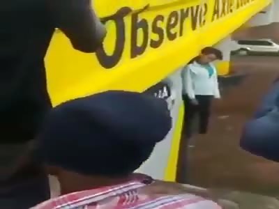 Girl Found Hanging Off A Bridge in Indonesia