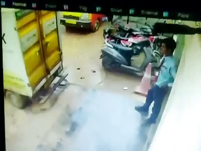 Live Accident Caught On Camera.. VI