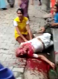 Bloody Mess Crime Scene (Stabbed to Death) 