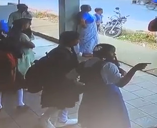 CRASH!..Motorcyclist Should be Watching Where He is .