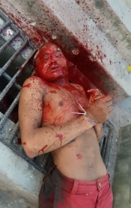 Gruesome Crime Scene