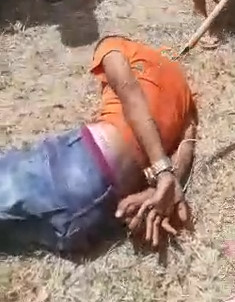 Cattle Thief Caught and Beaten with Flip Flops