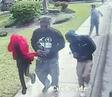 Video Shows Moments Before Gunman Shoots 2 Men in Front of Bus Stop