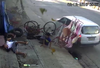 Out of Control Vehicle Mows Down Several People