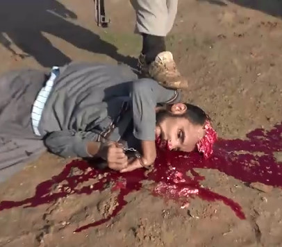 FULL VIDEO: Captives Executed with Machine Guns and Pistol by ISIS 