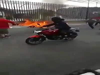 Thieves Burned Alive (Two Angles)