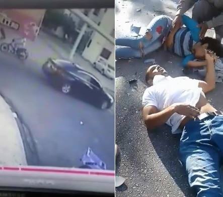 Couple On Motorcycle Hurt In Crash