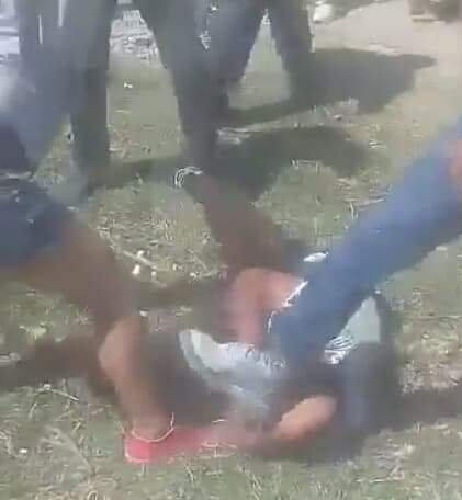 Stomped the FUCK OUT in Public