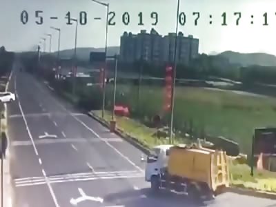 Exact Moment Plane Crashes Caught on CCTV