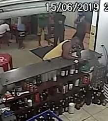 Man Sitting at Bar Gets Lit the Fuck Up!