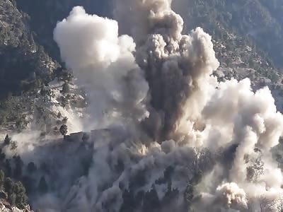 Special Operations Forces Rubble ISIS-K Hideout in Afghanistan