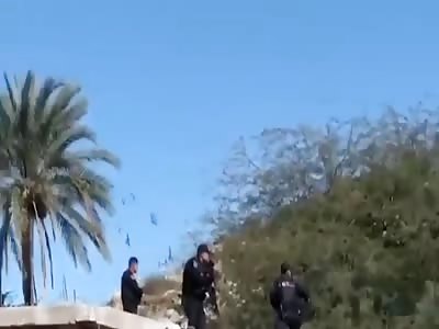 AND THAT'S WHY YOU ALWAYS LISTEN TO A COP WITH A GUN