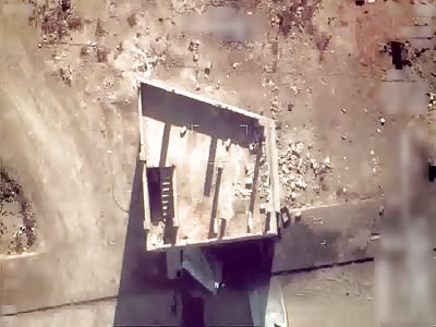 Compilation of US Airstrike Footage on ISIS Targets in Syria