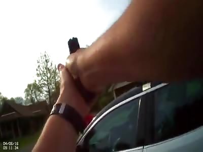 Officer Forced to Kill Axe Weilding Woman 