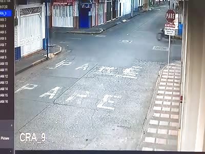 If you don't stop, they ran over you