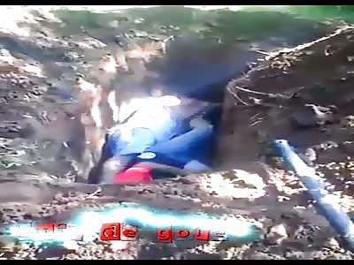 Thieves Executed with Shotguns and Body later Burned 