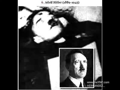 Photos of famous dead