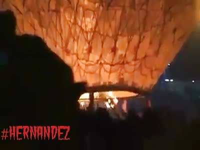 Pyrotechnic games get out of control