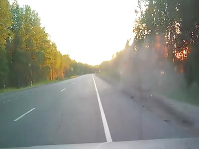 Overtaking gone wrong.