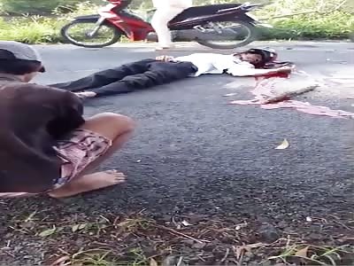 Well the Helmet Wasn't Much Use.