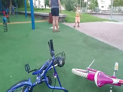 Cat attack on some punk kid