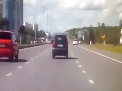 Driver fallen asleep and killed a pedestrian.