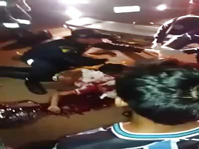 Man lays dead in pool of blood after accident