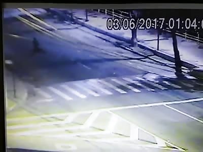 Pedestrian smashed into next week by hit and run driver