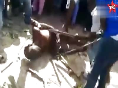 Thug is brutally lynched
